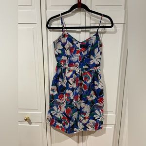 Jcrew Floral Dress with Pockets